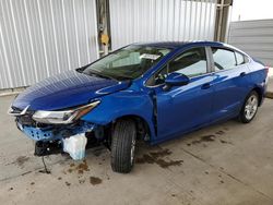 Salvage cars for sale from Copart Grand Prairie, TX: 2017 Chevrolet Cruze LT