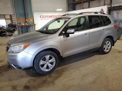 Salvage cars for sale from Copart Eldridge, IA: 2014 Subaru Forester 2.5I Limited