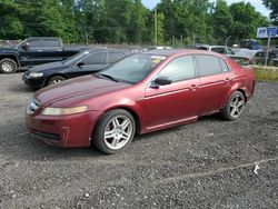 Salvage cars for sale from Copart Finksburg, MD: 2005 Acura TL