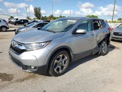 Vehiculos salvage en venta de Copart Miami, FL: 2019 Honda CR-V EXL
