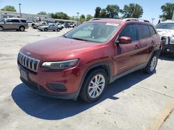 Jeep salvage cars for sale: 2020 Jeep Cherokee Latitude