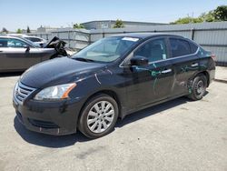 Salvage cars for sale from Copart Bakersfield, CA: 2013 Nissan Sentra S