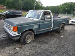 Ford F250 salvage cars for sale: 1990 Ford F250