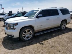 Chevrolet Suburban salvage cars for sale: 2017 Chevrolet Suburban K1500 Premier