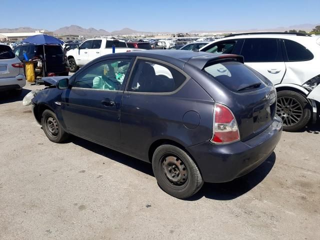 2010 Hyundai Accent Blue