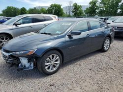 Chevrolet salvage cars for sale: 2021 Chevrolet Malibu LT