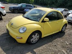 Volkswagen Beetle salvage cars for sale: 1998 Volkswagen New Beetle