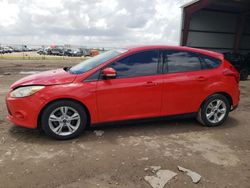 Salvage cars for sale from Copart Houston, TX: 2014 Ford Focus SE