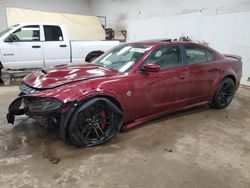 Salvage cars for sale from Copart Davison, MI: 2020 Dodge Charger SRT Hellcat