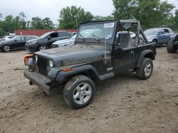 Jeep Vehiculos salvage en venta: 1990 Jeep Wrangler / YJ S