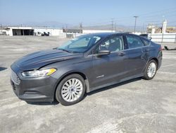 2016 Ford Fusion S Hybrid en venta en Sun Valley, CA