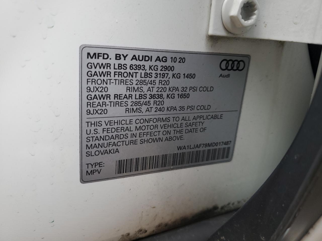 2021 Audi Q7 Premium Plus