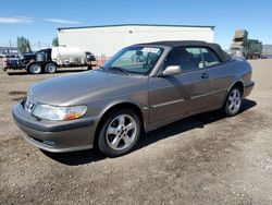 Salvage cars for sale from Copart Rocky View County, AB: 2002 Saab 9-3 SE