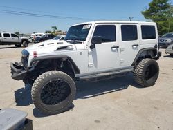 Jeep salvage cars for sale: 2018 Jeep Wrangler Unlimited Sport