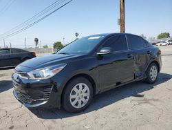 Salvage cars for sale from Copart Colton, CA: 2022 KIA Rio LX