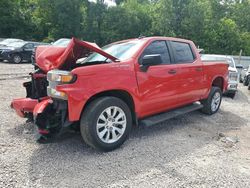 Chevrolet salvage cars for sale: 2021 Chevrolet Silverado C1500 Custom