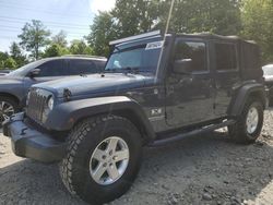 Jeep Wrangler salvage cars for sale: 2008 Jeep Wrangler Unlimited X