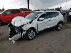 Nissan Rogue Sport s salvage cars for sale: 2017 Nissan Rogue Sport S