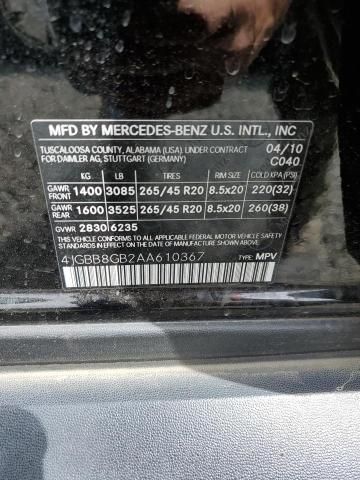 2010 Mercedes-Benz ML 350 4matic