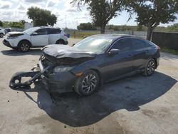 Vehiculos salvage en venta de Copart Orlando, FL: 2018 Honda Civic EX