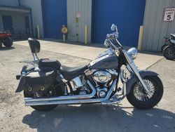 Salvage cars for sale from Copart Ellwood City, PA: 2002 Harley-Davidson Flstfi
