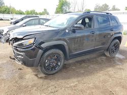 Jeep salvage cars for sale: 2022 Jeep Cherokee Trailhawk