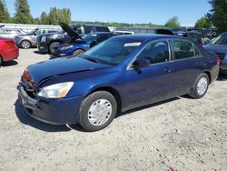 Honda Accord LX salvage cars for sale: 2004 Honda Accord LX