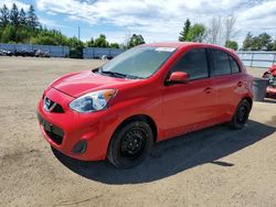 Nissan Micra salvage cars for sale: 2017 Nissan Micra