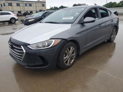 2018 Hyundai Elantra SEL en venta en Wilmer, TX