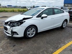 2018 Chevrolet Cruze LT en venta en Woodhaven, MI