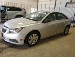 Chevrolet salvage cars for sale: 2012 Chevrolet Cruze LS