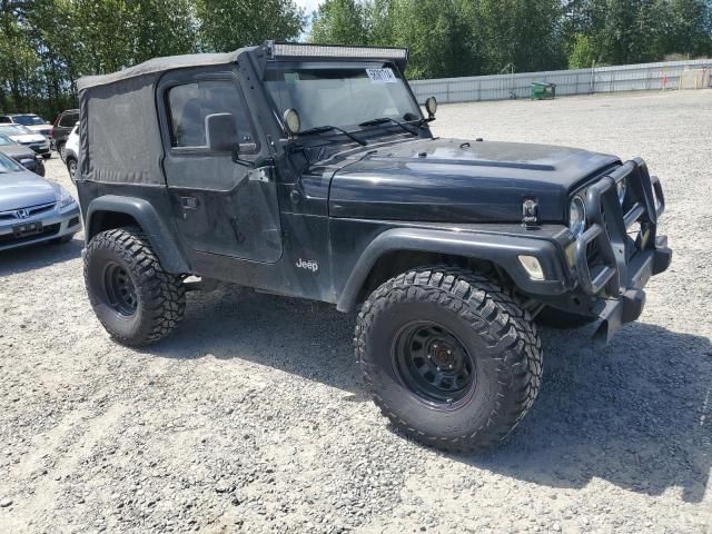 2001 Jeep Wrangler / TJ SE