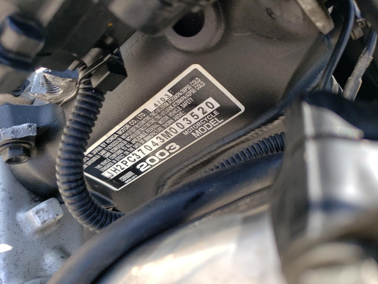 2003 Honda CBR600 RR