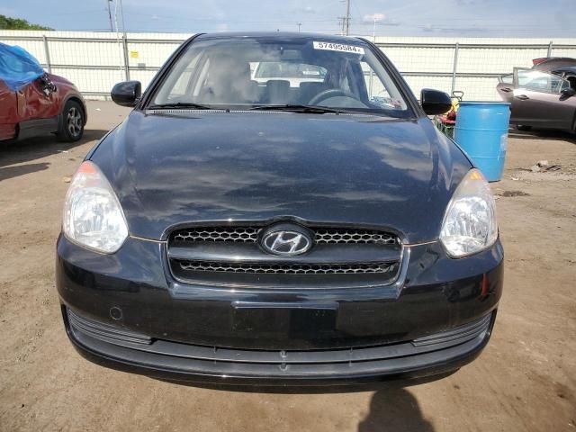 2010 Hyundai Accent Blue