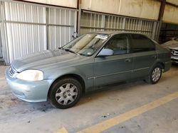 Honda Civic Base salvage cars for sale: 2000 Honda Civic Base