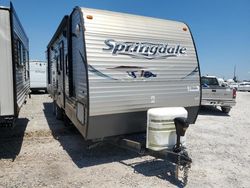 Salvage cars for sale from Copart Tulsa, OK: 2014 Keystone Travel Trailer