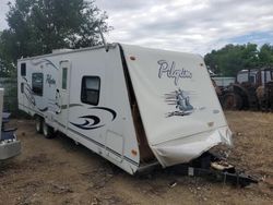 Pilgrim Travel Trailer salvage cars for sale: 2008 Pilgrim Travel Trailer