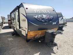 Puma salvage cars for sale: 2018 Puma Travel
