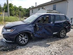 Mitsubishi salvage cars for sale: 2016 Mitsubishi Outlander SE