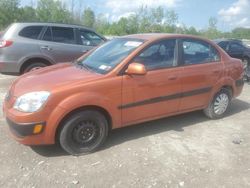 KIA salvage cars for sale: 2009 KIA Rio Base