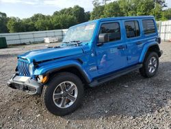 Jeep Vehiculos salvage en venta: 2022 Jeep Wrangler Unlimited Sahara