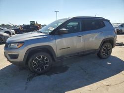 Jeep Compass salvage cars for sale: 2019 Jeep Compass Trailhawk