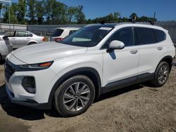 Salvage cars for sale from Copart Spartanburg, SC: 2020 Hyundai Santa FE Limited