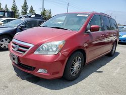 2006 Honda Odyssey Touring en venta en Rancho Cucamonga, CA