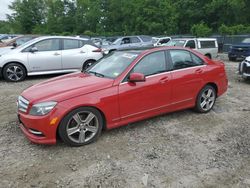 Mercedes-Benz salvage cars for sale: 2011 Mercedes-Benz C 300 4matic