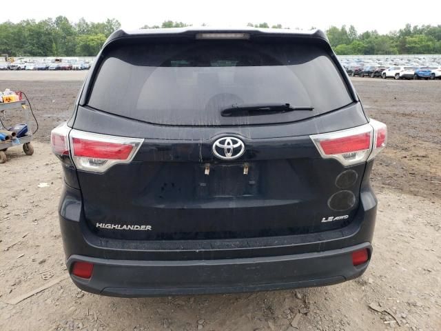 2014 Toyota Highlander LE