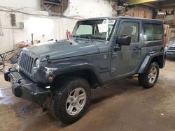 Jeep salvage cars for sale: 2014 Jeep Wrangler Sport