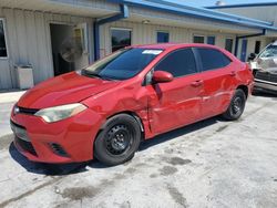 Salvage cars for sale from Copart Fort Pierce, FL: 2016 Toyota Corolla L