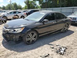 Honda Vehiculos salvage en venta: 2017 Honda Accord Sport