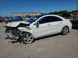 Mercedes-Benz salvage cars for sale: 2016 Mercedes-Benz CLA 250